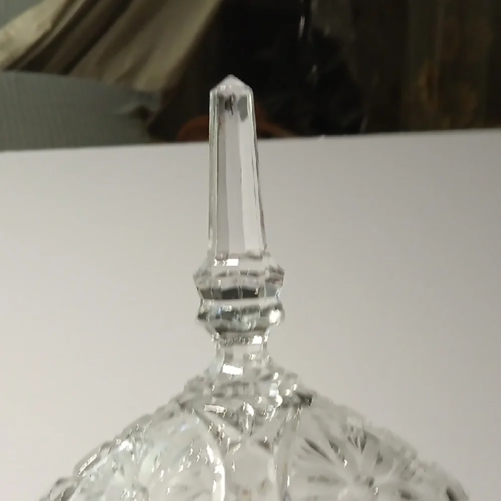 Anna Hutte Bleikistall Vintage (70's) Crystal Serveware Candy Dish - Germany